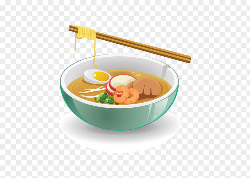 Soup Chopsticks Asian Cuisine Bowl Ingredient PNG