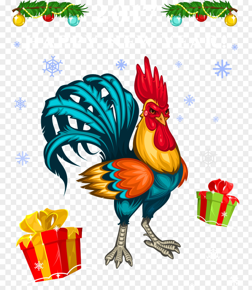 Vector Snow Big Cock Chicken Film Rooster Screenwriter PNG