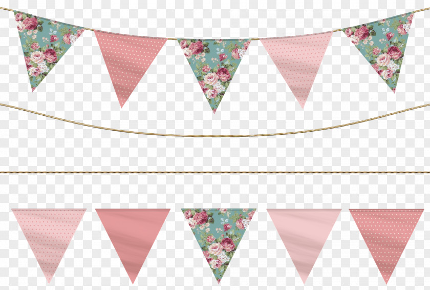Bunting Party Banner Birthday PNG