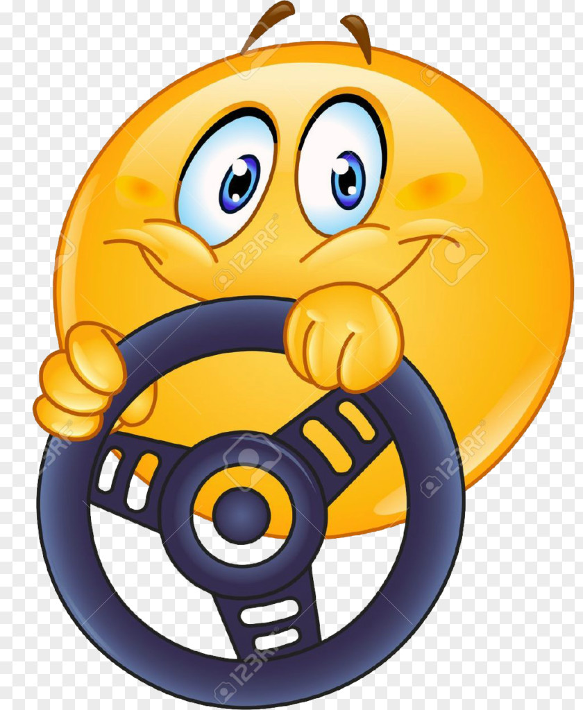 Car Emoticon Smiley Clip Art PNG