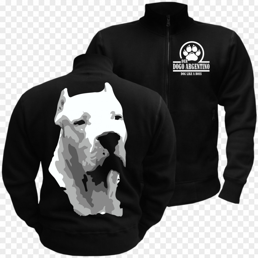 Dogo Argentino Hoodie T-shirt Jacket Sweater PNG