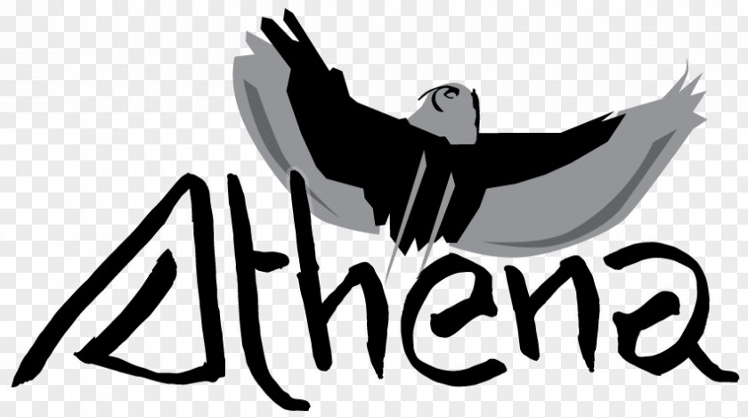 Logo Beak Brand Athena Font PNG