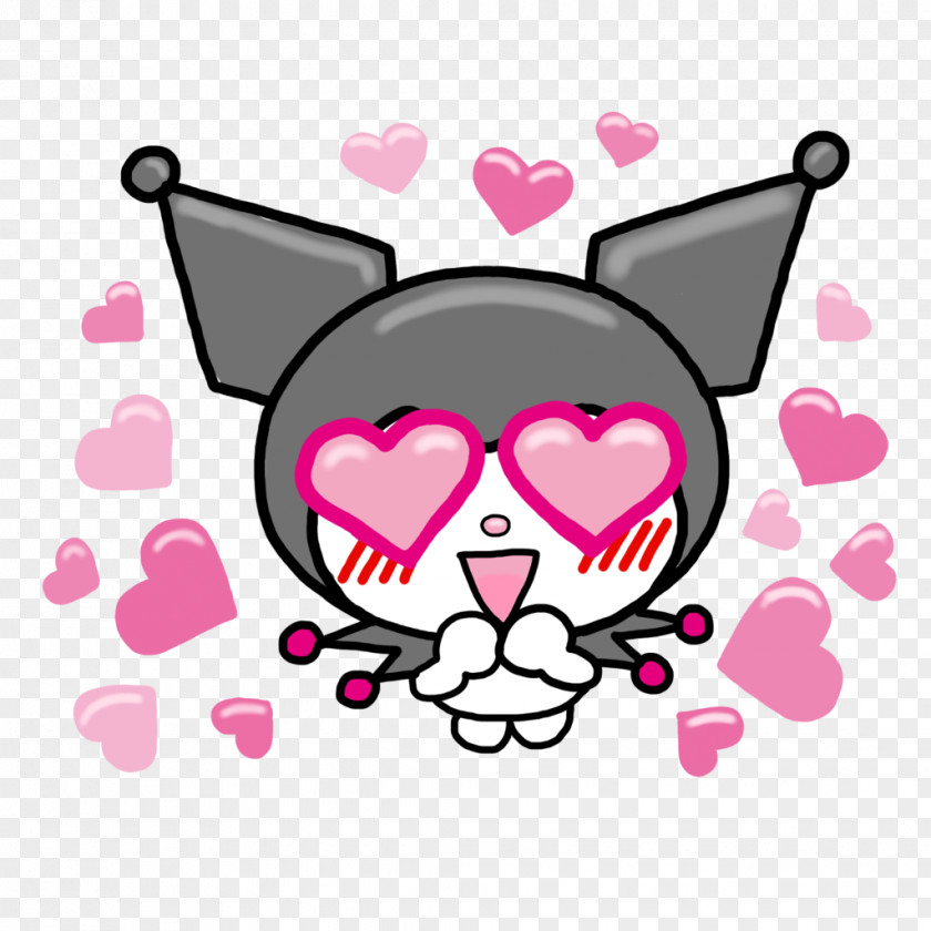 My Melody Kuromi Sticker Sanrio Clip Art PNG