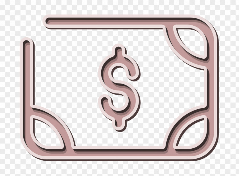 Number Copper Business Icon Cash Dollar PNG