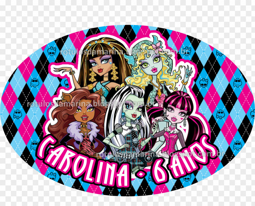 Party Monster High Toy Birthday PNG