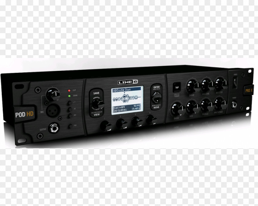 Capture Pod Guitar Amplifier Line 6 POD HD Pro X Effects Processors & Pedals PNG