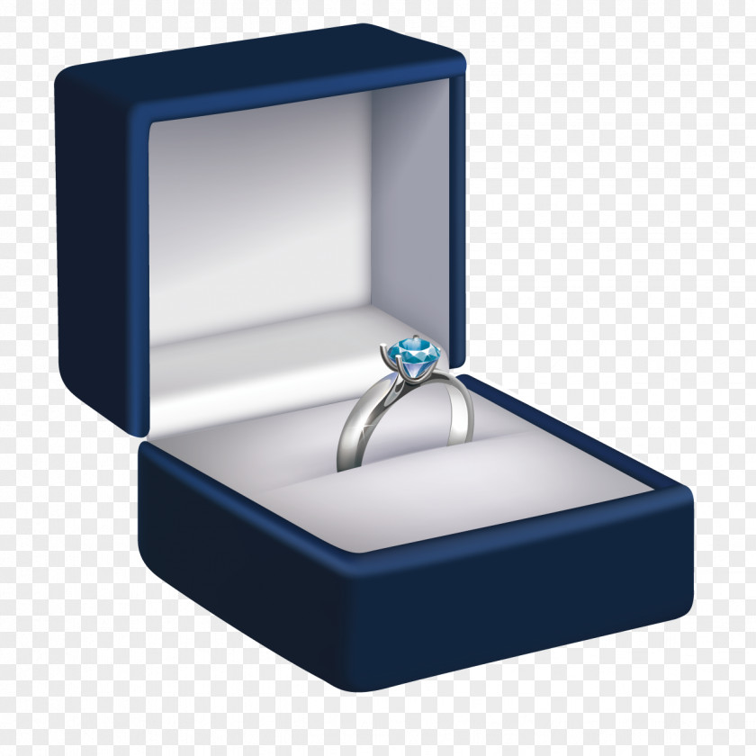 Drilling And Diamond Ring Box Engagement PNG