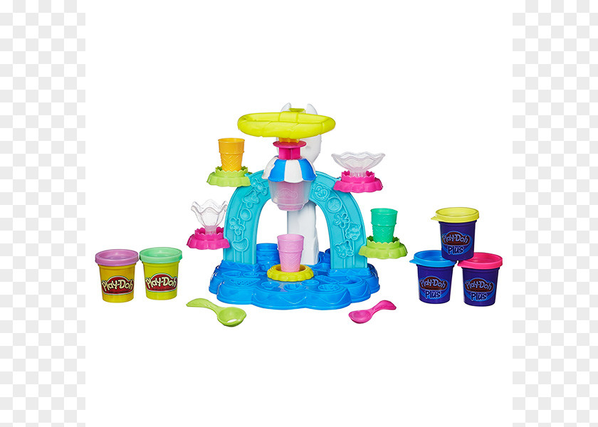 Ice Cream Play-Doh Makers Sundae Food Scoops PNG