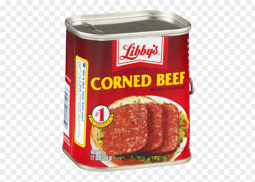 Meat Roast Beef Hash Spam Libby's Corned PNG