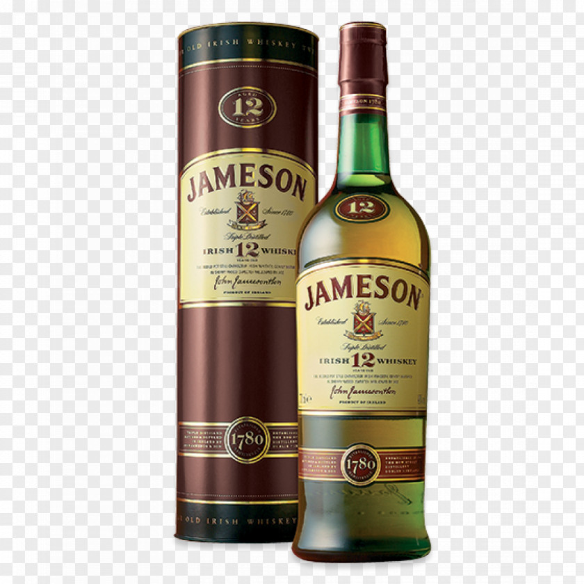 Red Label Jameson Irish Whiskey Scotch Whisky Distillery Bow St. PNG