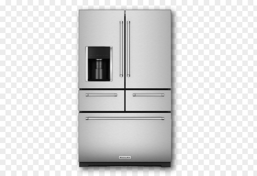 Refrigerator KitchenAid KRMF606E Home Appliance Auto-defrost PNG