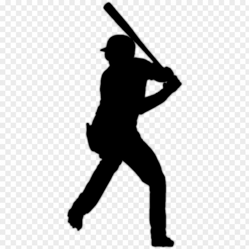 Silhouette Baseball Batting Illustration Royalty-free PNG