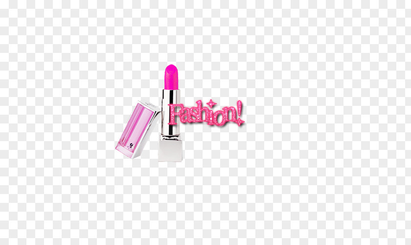 Fashion Text Beauty Lip Gloss PNG