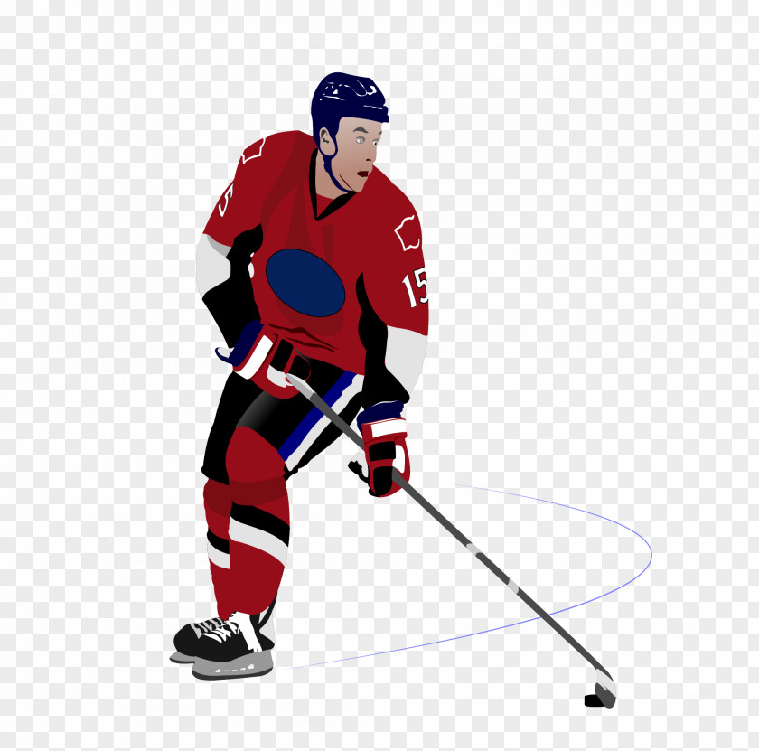 Hockey Players Ice Player Puck PNG