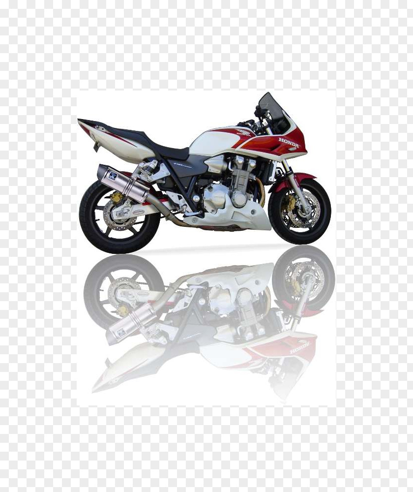 Honda Exhaust System CB1300 Motorcycle Muffler PNG