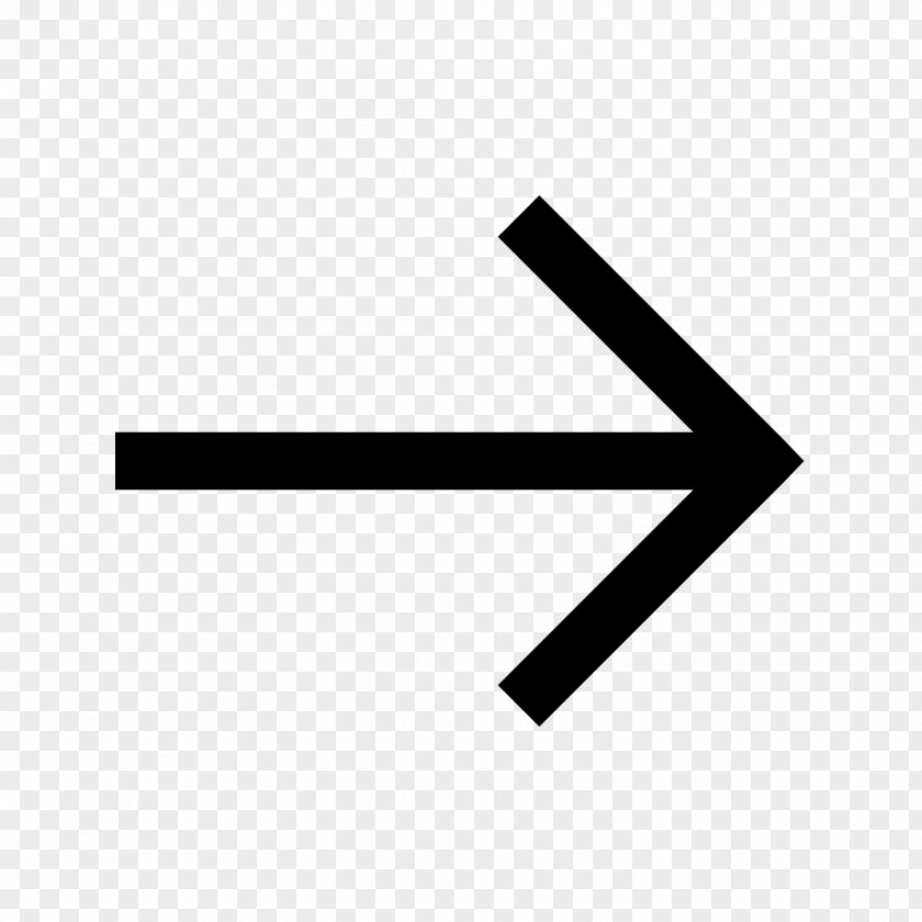 Rectangle Number Arrow Black PNG