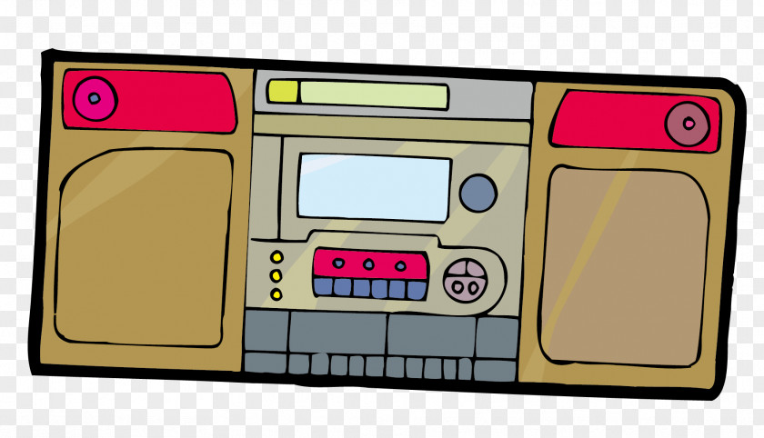 Retro Radio PNG