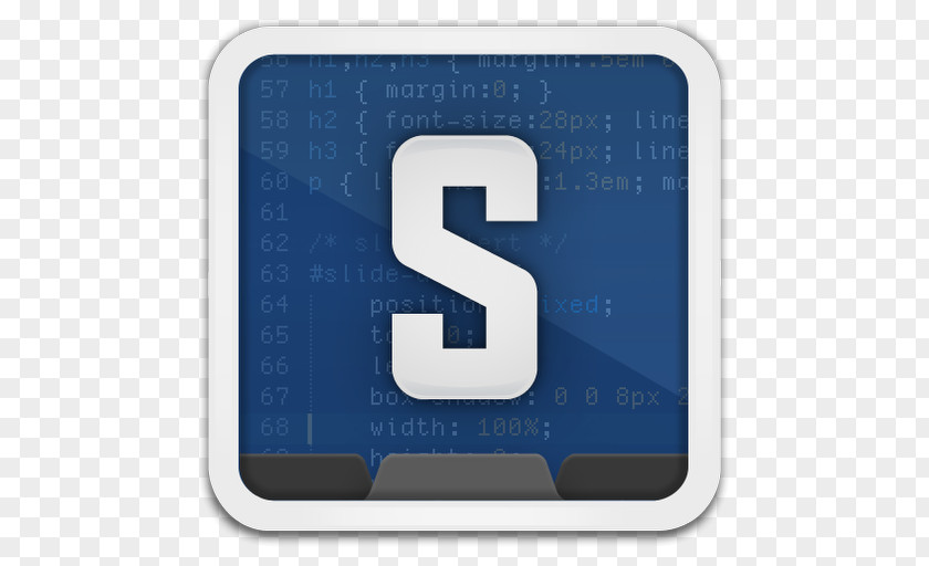 Sublime Text Icon Editor PNG