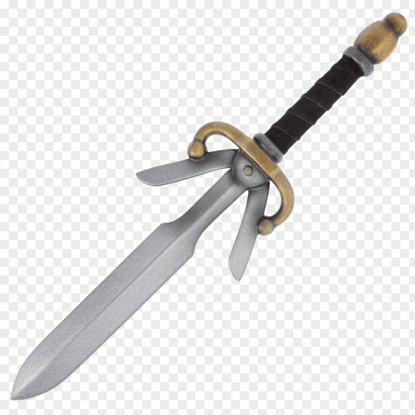 Sword LARP Dagger Bowie Knife Parrying PNG