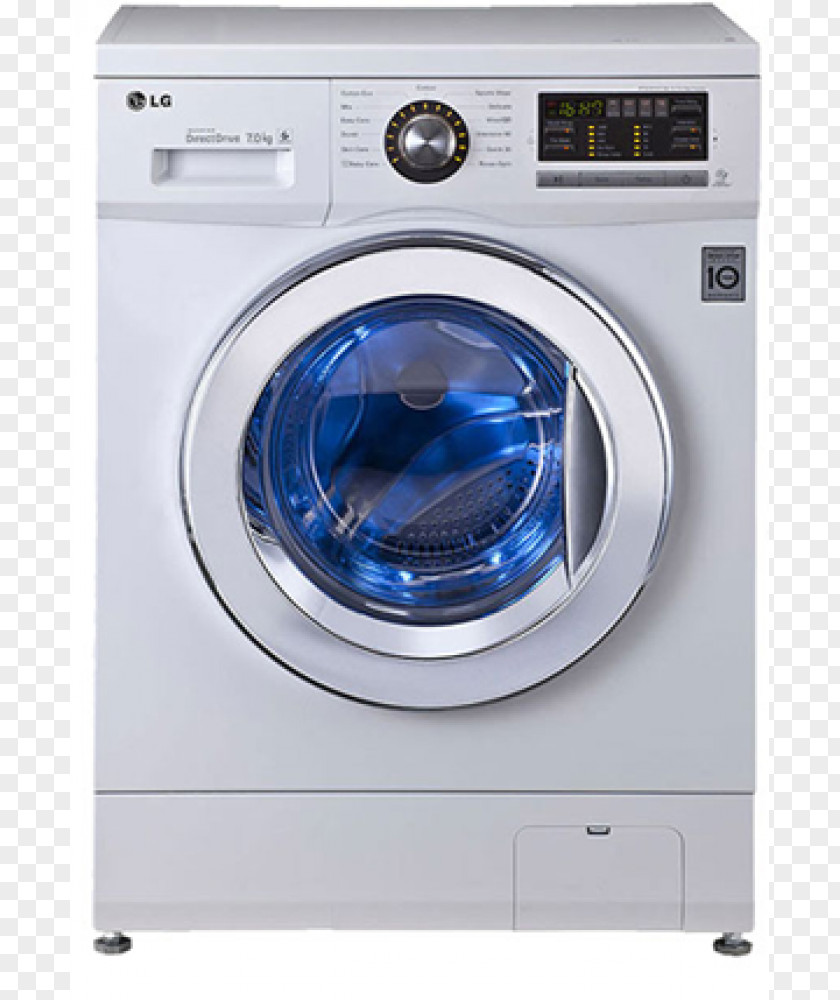 Automatic Washing Machine Machines LG Electronics Direct Drive Mechanism F2J5WN3W Pralka PNG