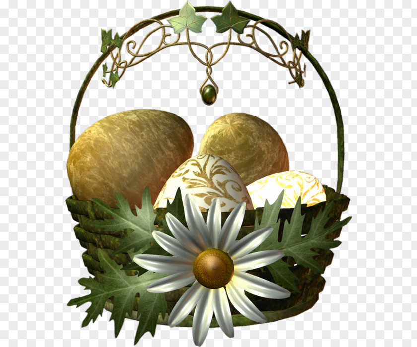 Automne Frame Squash Fruit Easter Egg Christmas Ornament PNG