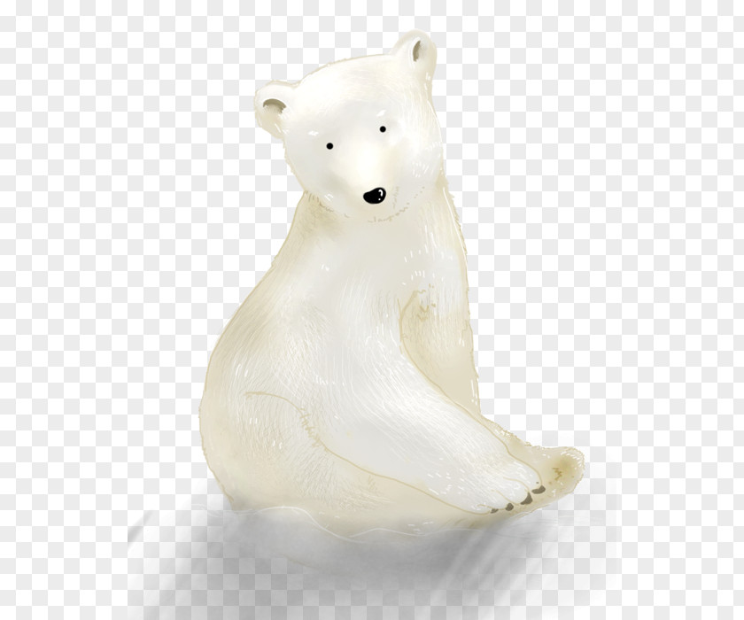 Bear Polar Figurine Snout Terrestrial Animal PNG