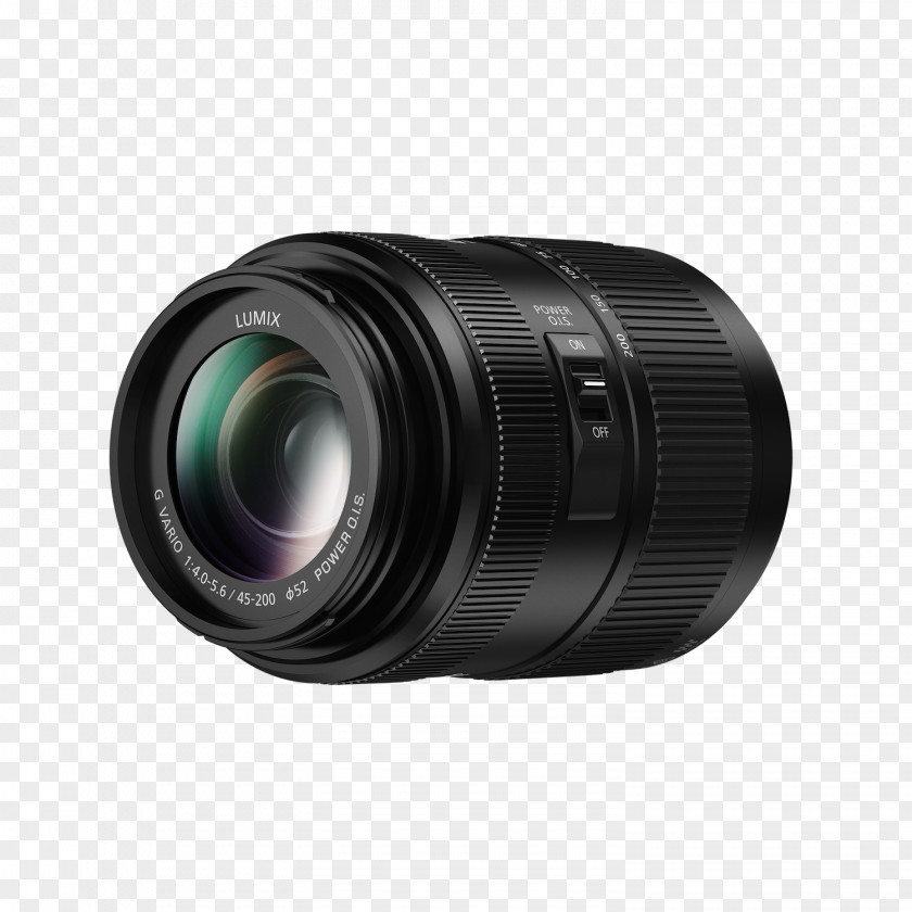 Camera Lens Panasonic Lumix DMC-G1 G Vario 45-150mm F/4.0-5.6 ASPH MEGA O.I.S. Mirrorless Interchangeable-lens Micro Four Thirds System 4,0-5,6/45-200 OIS Hardware/Electronic PNG
