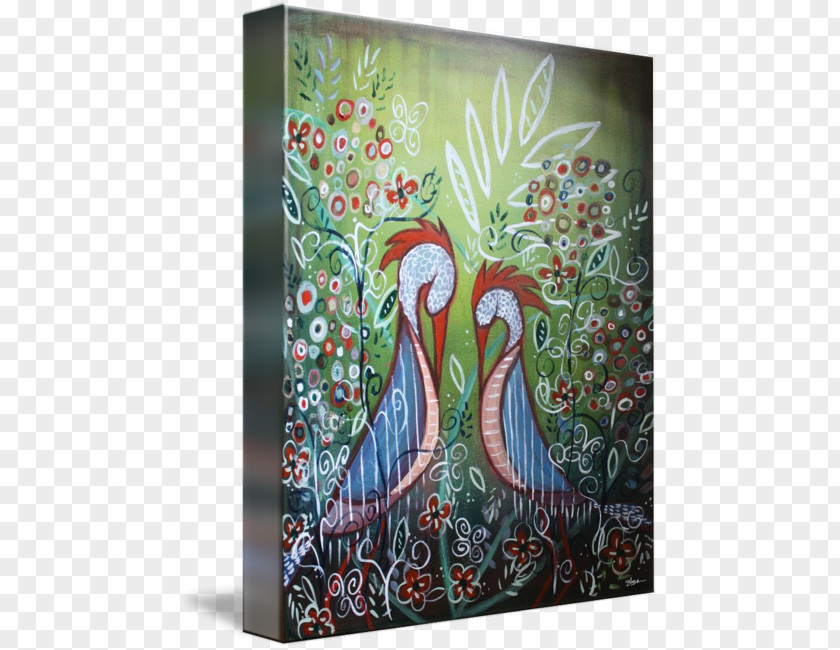 Enchanted Garden Modern Art Painting Visual Arts Architecture PNG