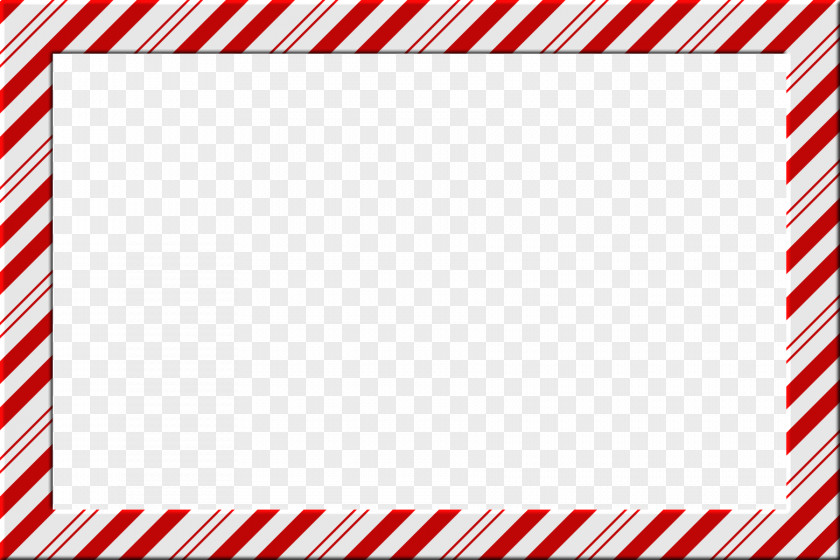 Free Candy Cane Border Clip Art PNG