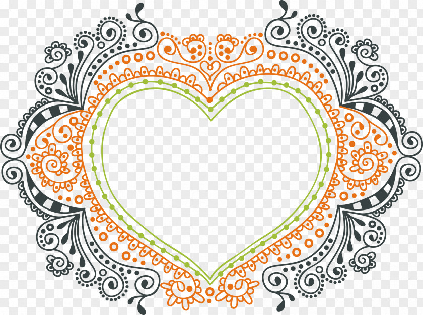 Love Line Heart Gratis Clip Art PNG