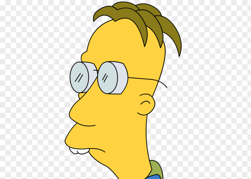Professor Frink Grampa Simpson Ned Flanders Homer Dr. Nick PNG