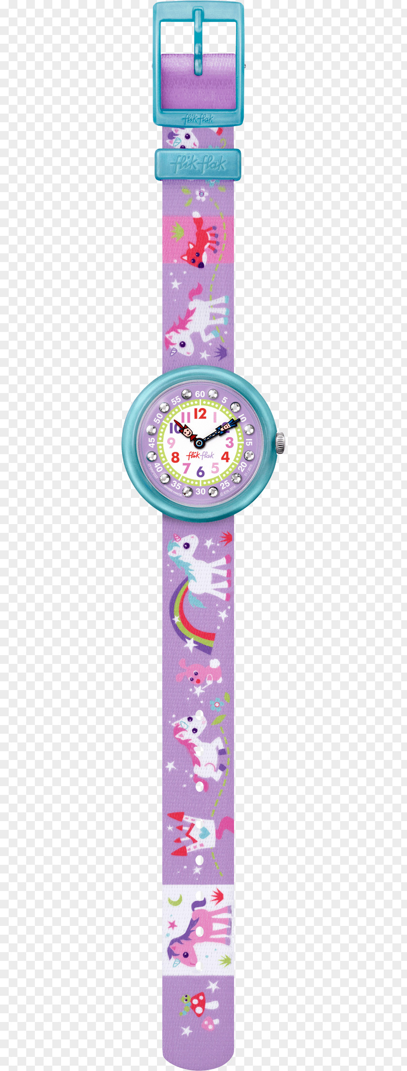 Swatch Watch Unicorn Swiss Made Child PNG