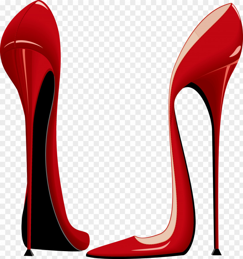 Vector Heels High-heeled Footwear Shoe PNG