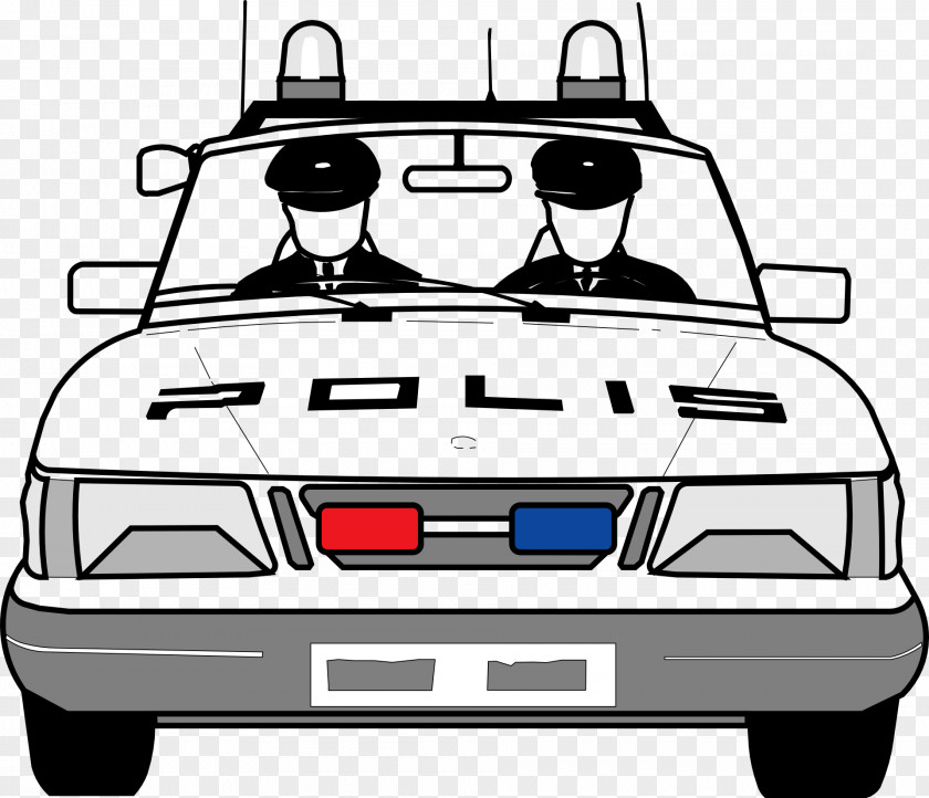 Car Police Sports Coloring Book Officer PNG