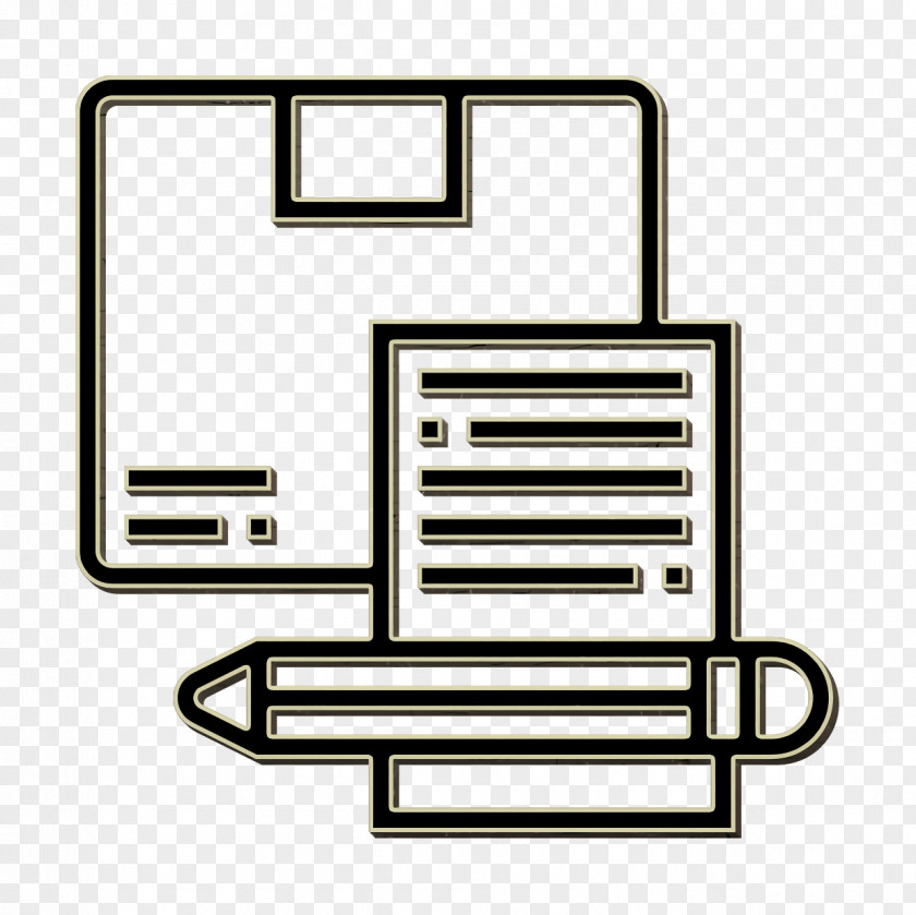 Document Icon Inventory Company Structure PNG
