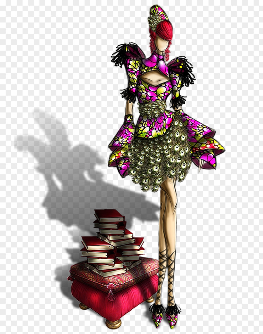 Fairy Tale Material Costume Design PNG