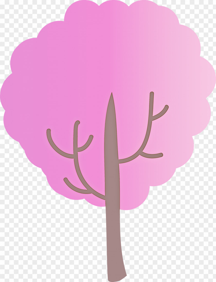 Pink Tree Plant Flower Magenta PNG