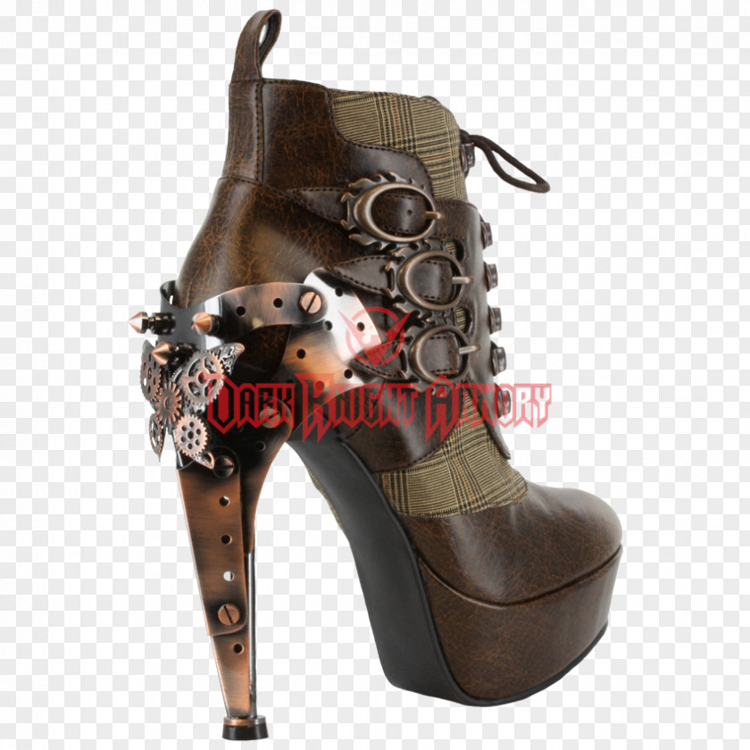 Steampunk Hat Clockwork Heart High-heeled Shoe Punk Subculture PNG