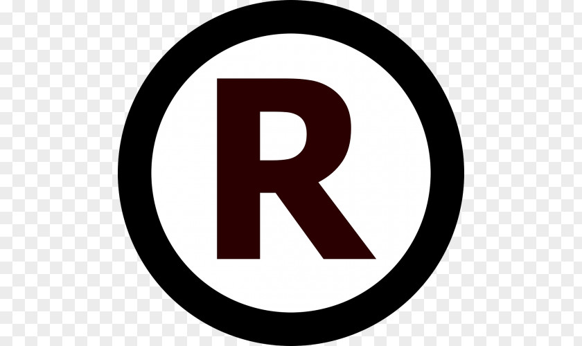 Trademark Registered Symbol Vector Graphics Clip Art PNG