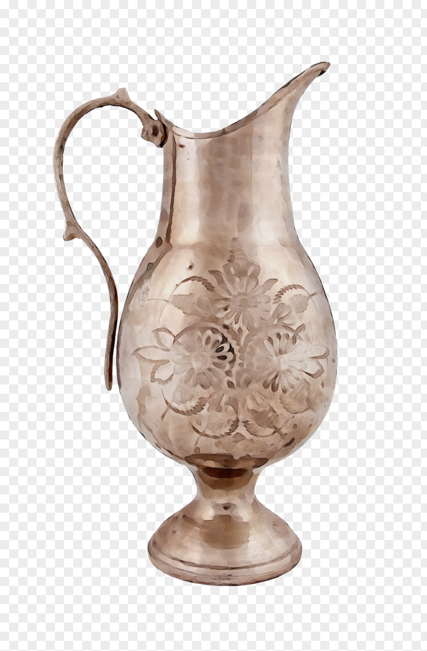 Antique Glass Pitcher Serveware Jug Drinkware Tableware PNG