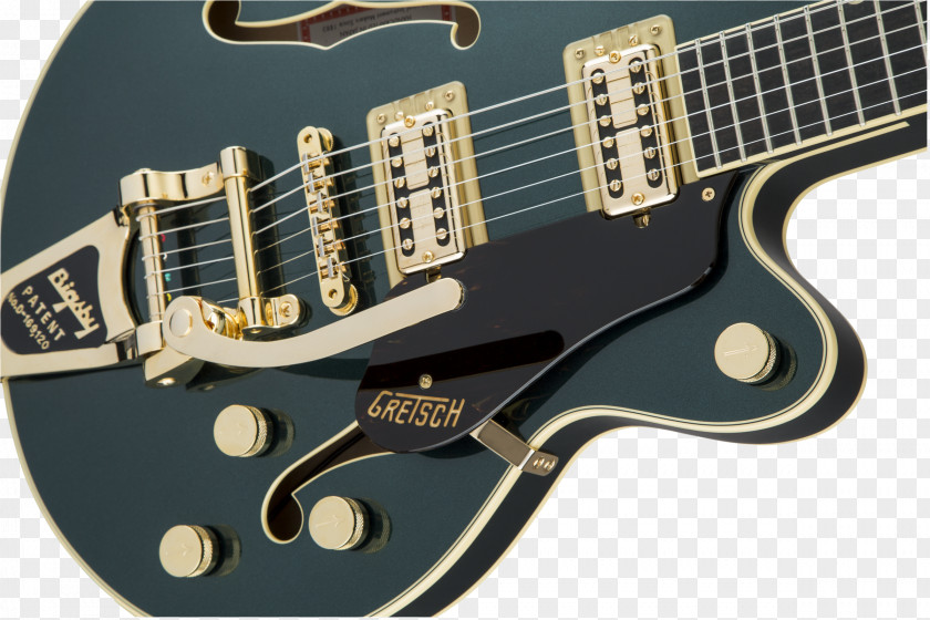 Electric Guitar Gretsch Semi-acoustic Bigsby Vibrato Tailpiece PNG