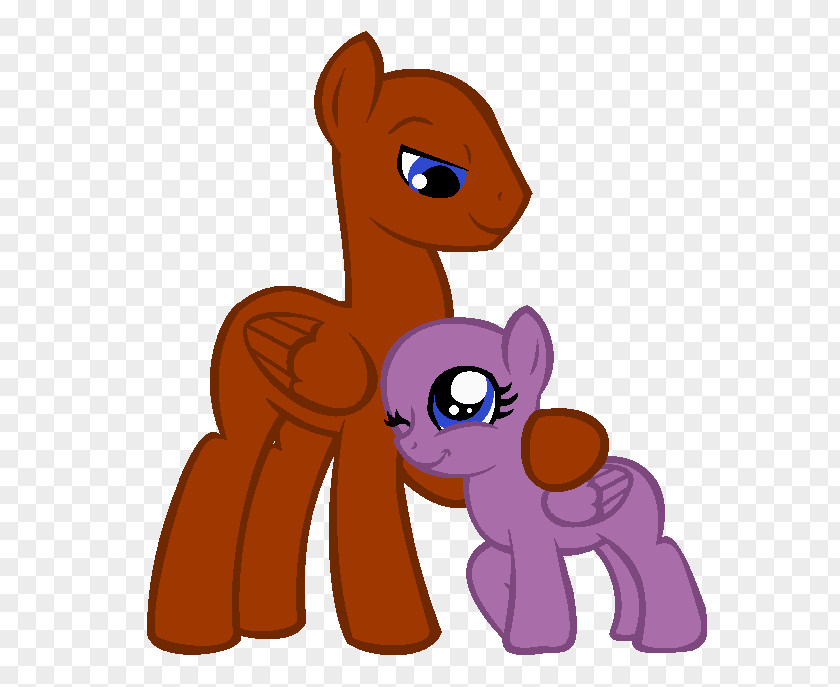 Horse Pony Father Daughter Infant PNG