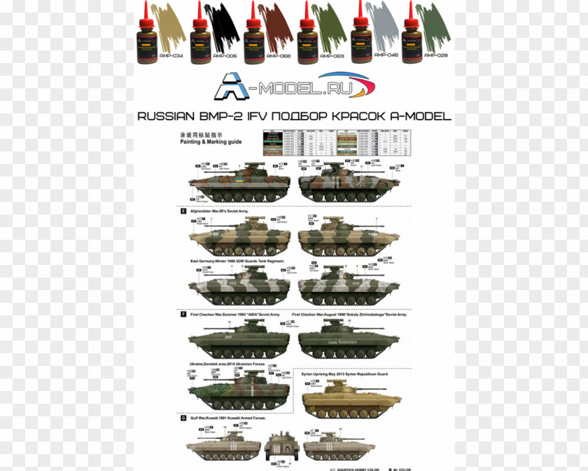 Russia Second World War BMP-2 Infantry Fighting Vehicle Tank PNG