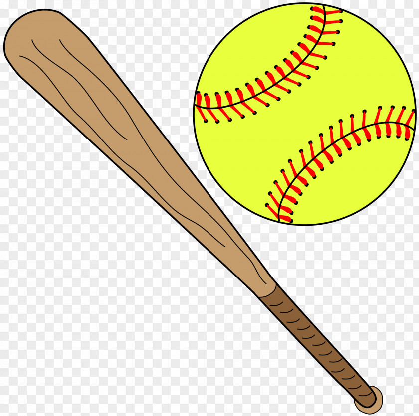Softball Baseball Bat Batting Clip Art PNG