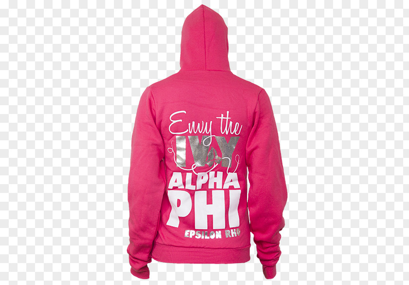 Alpha Phi Hoodie T-shirt Sorority Recruitment Bluza PNG