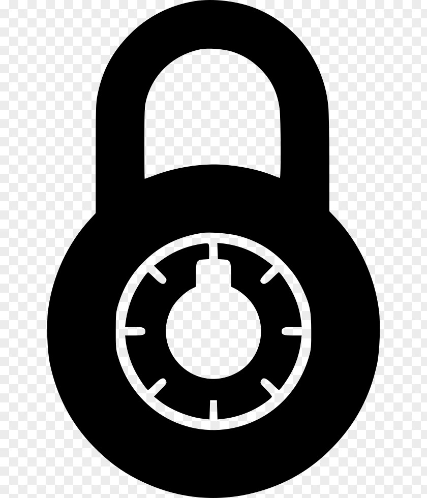 Hardware Accessory Padlock Black And White PNG