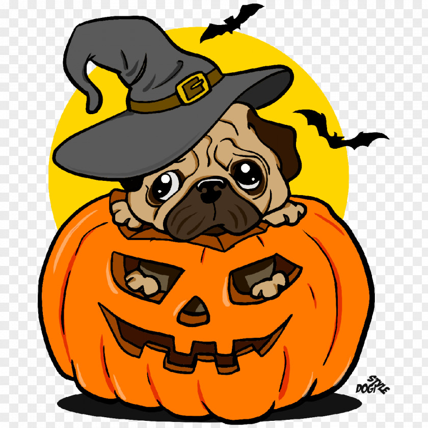 Pug T-shirt Hoodie Halloween PNG