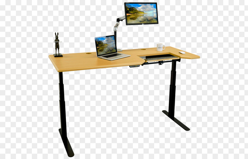 Stand Up Table Standing Desk Computer Treadmill PNG