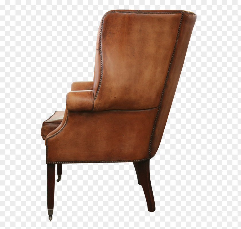 Wood Club Chair Leather /m/083vt PNG
