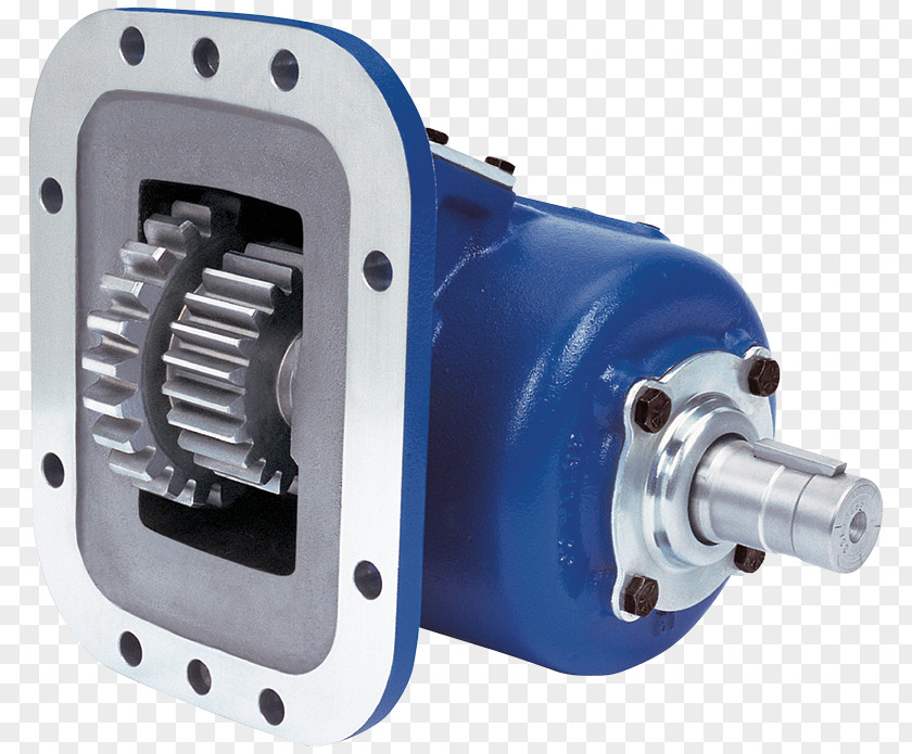 Cast Cylinder Power Take-off Hydraulic Drive System Manual Transmission Muncie Products Inc PNG